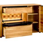 Komoda Mała z Dębu Shine Typ 44