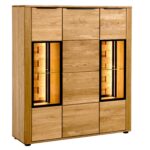 Komoda Wysoka z Dębu Shine Typ 47