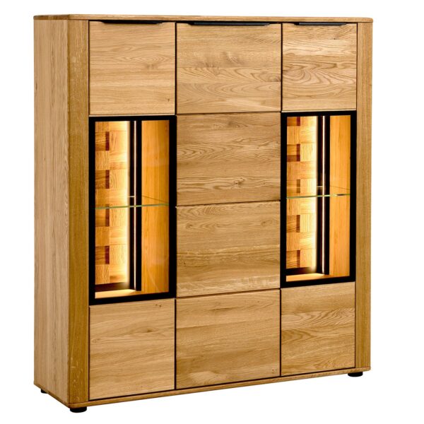 Komoda Wysoka z Dębu Shine Typ 47