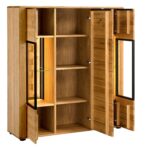 Komoda Wysoka z Dębu Shine Typ 47