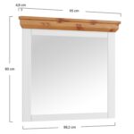 Rustykalne Lustro Natura Classica