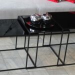 Stolik Kawowy Szklany 3 w 1 – Crystal