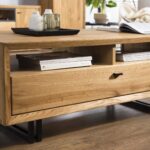 Drewniana ława do salonu Toledo