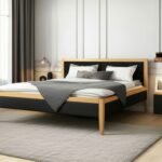 Łóżko Dębowe do Wygodnej Sypialni Faterara