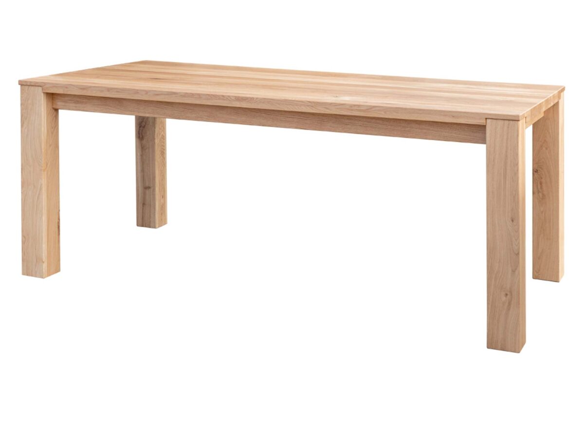 Skandynawski dębowy klasyczny stół Gaia