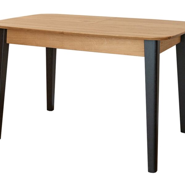 Minimalistyczny rozkładany dębowy stół Basic