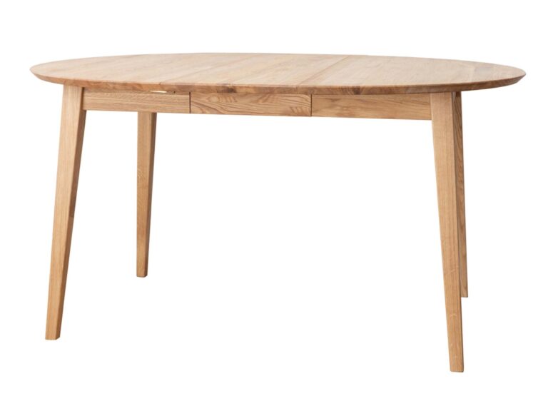 Klasyczny nowoczesny dębowy stół 90 cm Basic