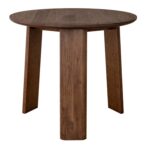 Klasyczny dębowy nowoczesny stolik 51 cm Asento