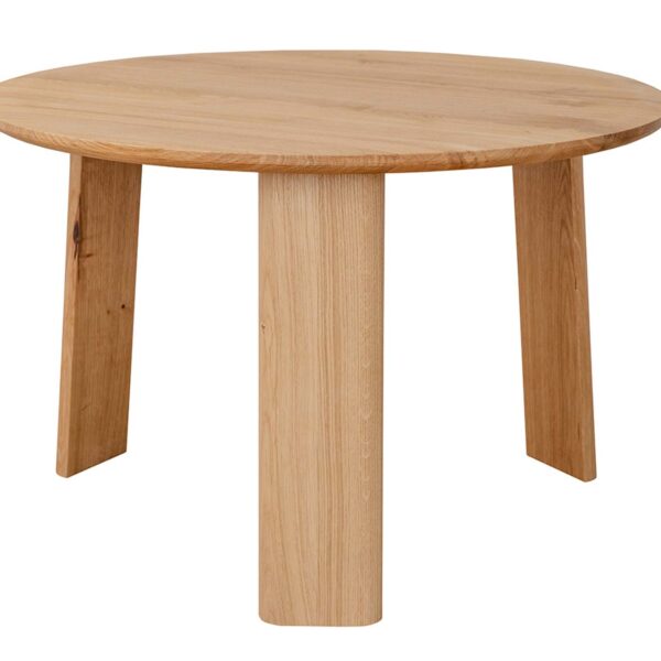 Klasyczny nowoczesny dębowy stolik 61 cm Asento