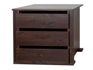 Sosnowa nowoczesna szafa 70 cm 3 szuflady Kalari