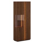 Elegancka dębowa nowoczesna witryna Essentia