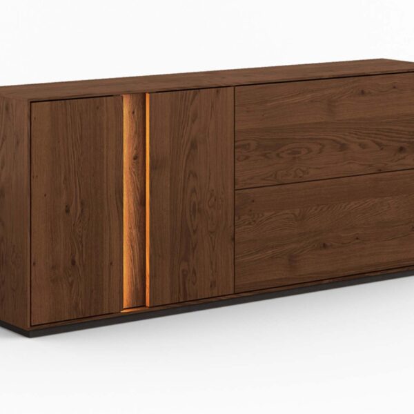 Klasyczna nowoczesna dębowa komoda Essentia