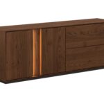 Szafka RTV 165 cm tabacco 4-drzwiowa Essentia