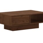 Klasyczny dębowy nowoczesny stolik Essentia