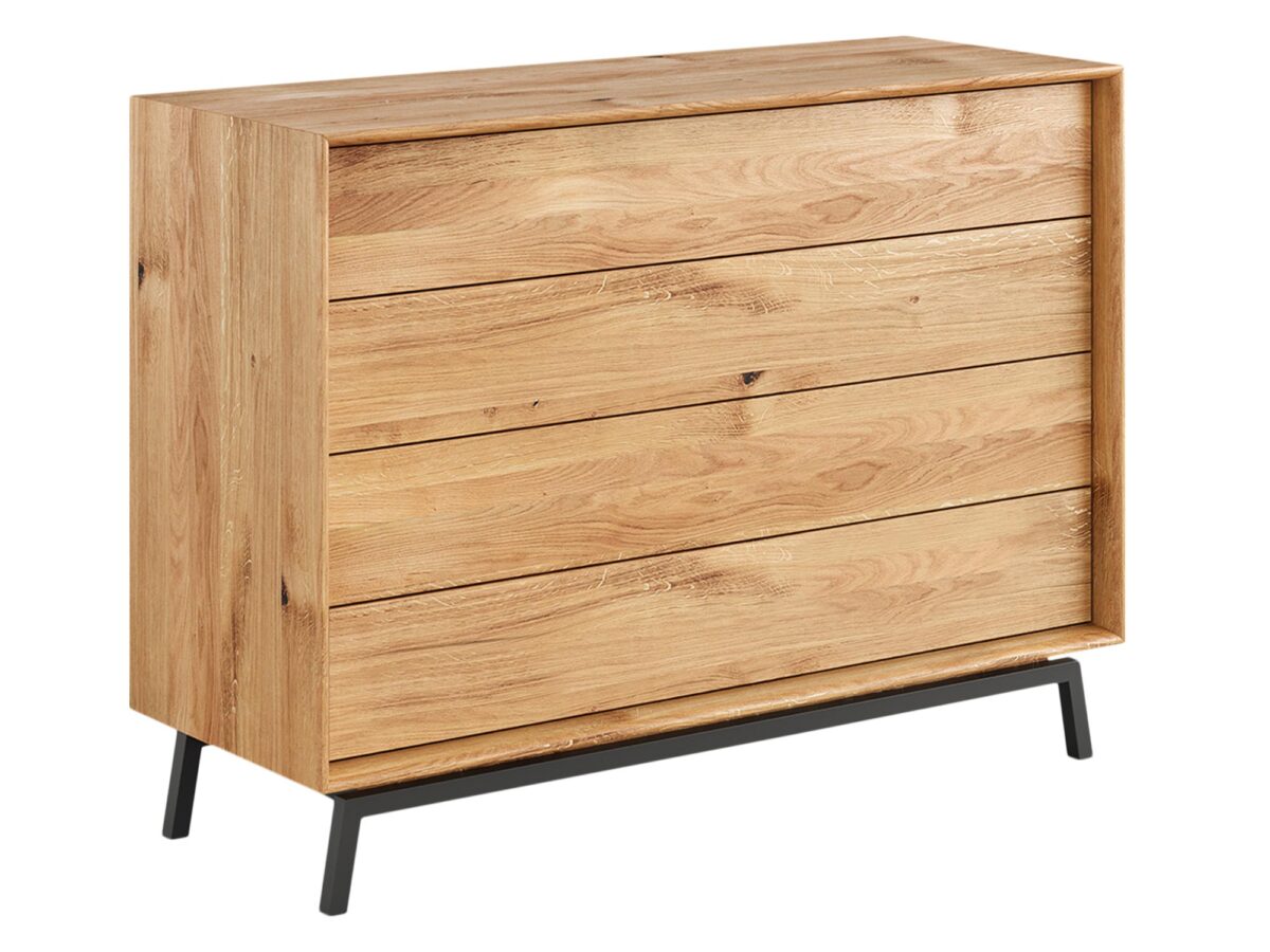 Komoda 4S Loft Dąb Olejowany Styl Oak Elegance