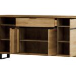 Komoda Dębowa Styl Loft – Nexor 03