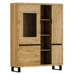 Witryna Drewniana Loftowa – Nexor 07