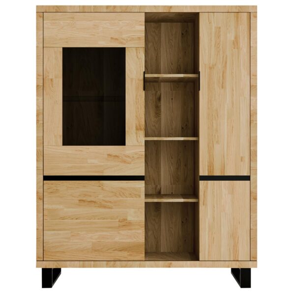 Witryna Drewniana Loftowa – Nexor 07