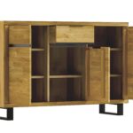 Komoda Dębowa na Metalowych Nóżkach – Nexor 32