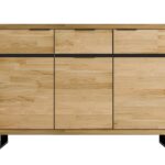 Komoda Dębowa na Metalowych Nóżkach – Nexor 32