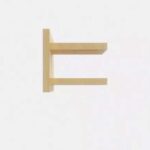 Półka Drewniana na Książki – Lunaro 26