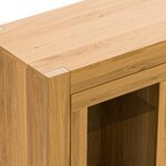 Komoda Dębowa Przeszklona – Lunaro 30