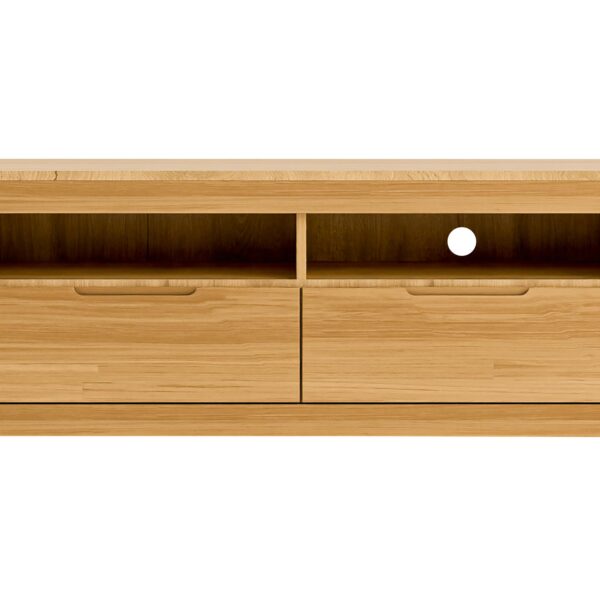 Szafka RTV Dębowa na Nóżkach – Lunaro 41