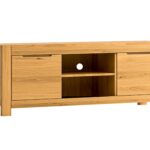 Szafka RTV 160 cm na Dębowych Nóżkach – Lunaro 46