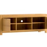 Szafka RTV 160 cm na Dębowych Nóżkach – Lunaro 46