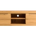 Szafka RTV 160 cm na Dębowych Nóżkach – Lunaro 46