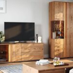 Komoda TV z Przeszkleniem Essentia