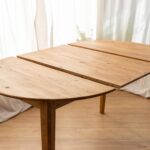 Stół Dębowy Okrągły Basic Rozsuwany