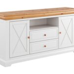 Komoda Sosna Fińska Ciepła Biel Klasyczna Natura Classica