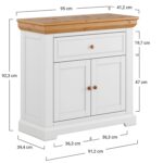 Drewniana Szafka na Buty Natura Classica