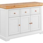 Komoda Lite Drewno Biel Klasyczna Natura Classica