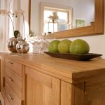 Witryna przeszklona dębowa Isumi