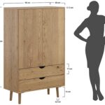 Dębowa Bieliźniarka z Szufladami Lina