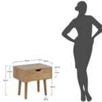 Skandynawska Szafka Nocna Lina