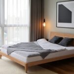 Łóżko Dębowe w Atrakcyjnej Cenie Lamaro