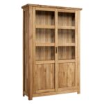 Witryna przeszklona dębowa Isumi