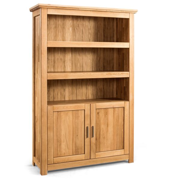 Kredens Regał Duży Dębowy Isumi