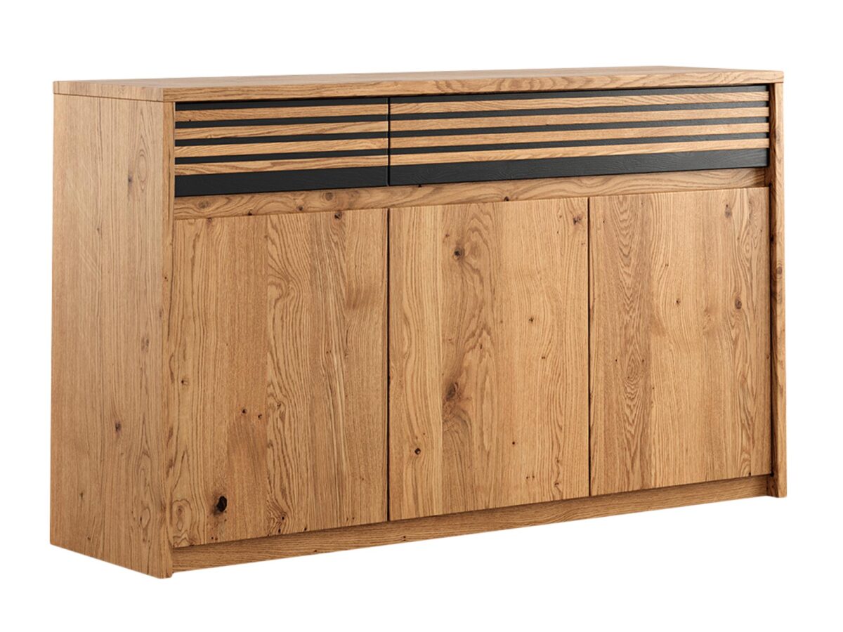 Komoda Dębowa - Loftowy Dąb Kopenhaga