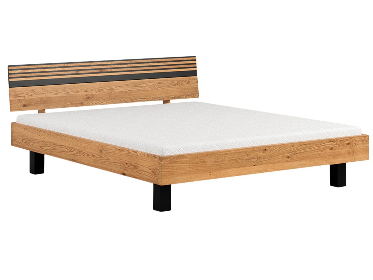 Łóżko Dębowe - Design Loftowy Kopenhaga