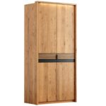 Szafa Dębowa 2D - Styl Loftowy Kopenhaga