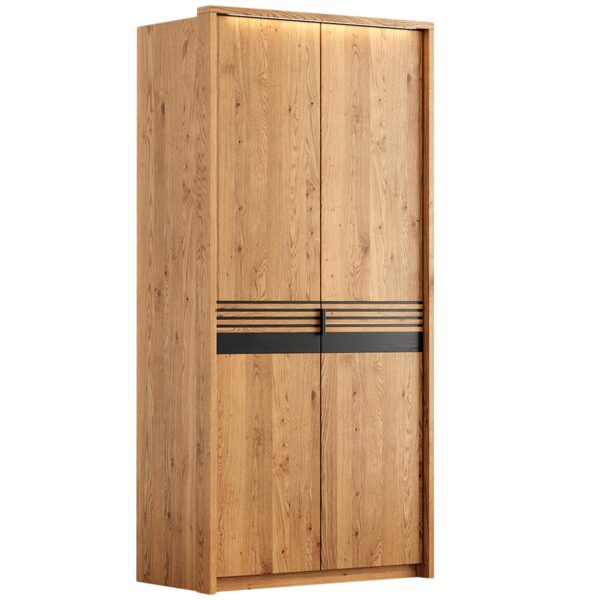 Szafa Dębowa 2D - Styl Loftowy Kopenhaga