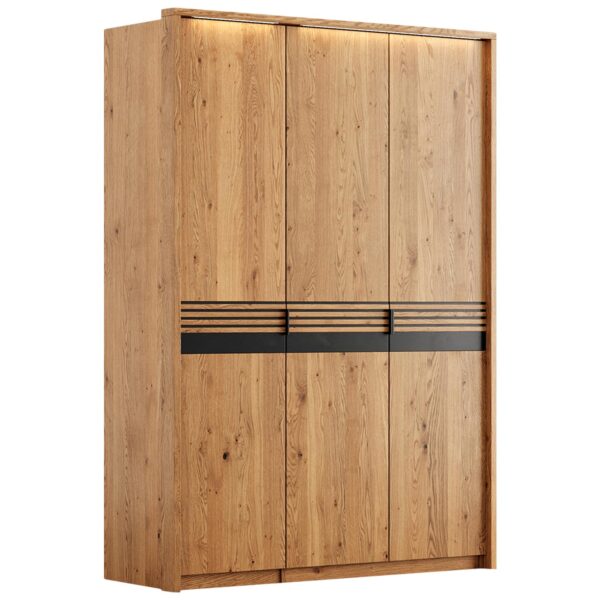 Szafa Dębowa 3D - Design Loftowy Kopenhaga