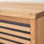 Szafka Nocna Dębowa - Styl Loftowy Kopenhaga