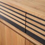 Komoda Dębowa - Loftowy Dąb Kopenhaga