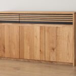 Komoda Dębowa - Loftowy Dąb Kopenhaga