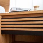 Szafka Nocna Dębowa - Styl Loftowy Kopenhaga